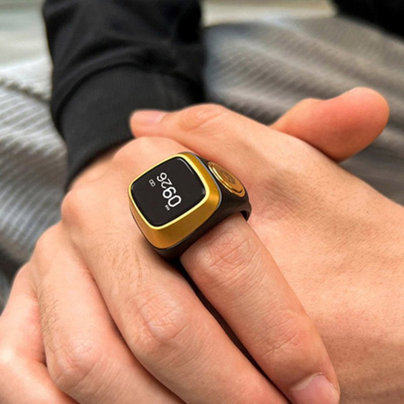 E01 Smart ring Smart Tasbeehi Ring Counter Tasbih Ring Prayer Ring - Edragonmall.com