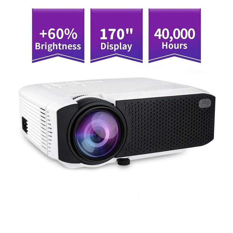 E400A Smart Projector Ram HD 3D WiFi miracast 2500 Lumens Home Cinema Projector - Edragonmall.com