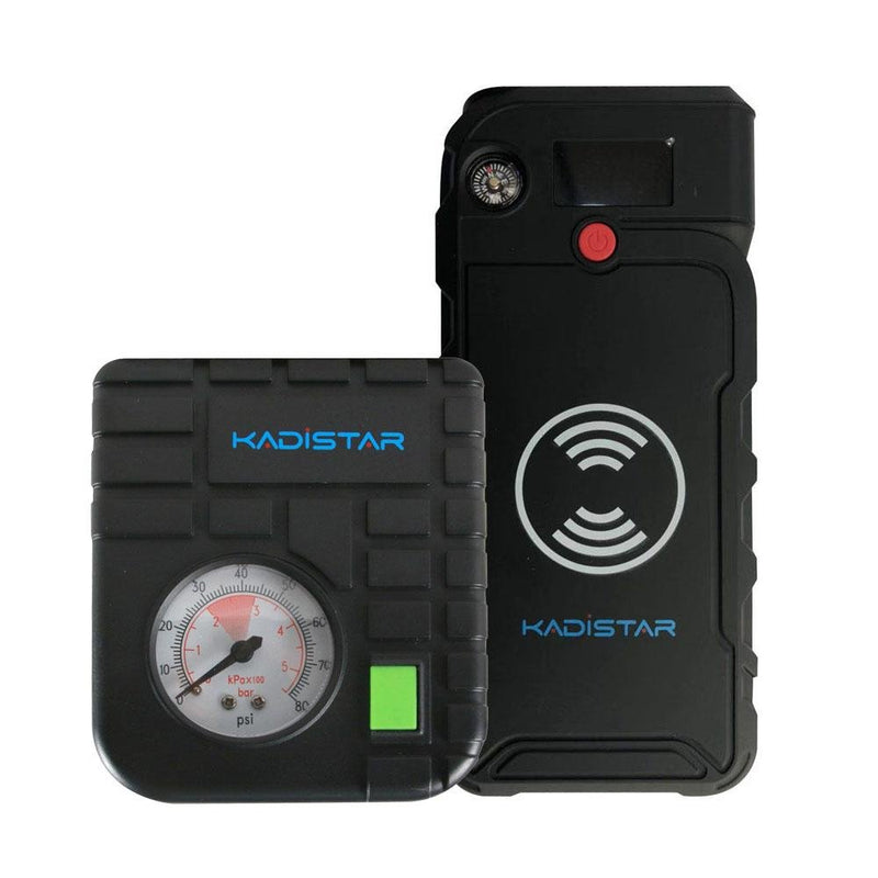 ESKADISTAR G18+ Air Compressor with Auto Car Jump Starter Power bank - Edragonmall.com