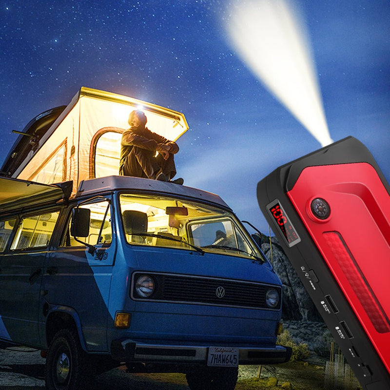 G09M 1500mAh 12V Portable Car Jump Starter Power Bank - Edragonmall.com