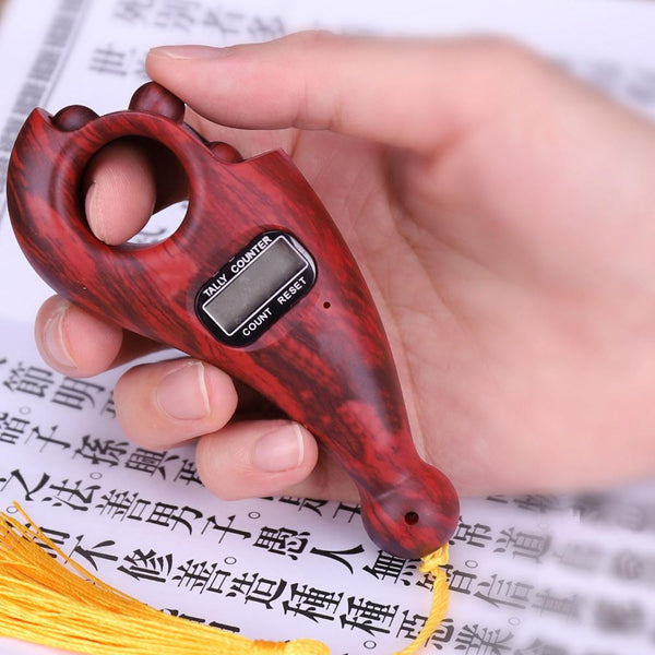 Hand oil digit tasbih CRONY 31# Quran Buddha Tasbeh Rosary chanting mechatronic counter - Edragonmall.com