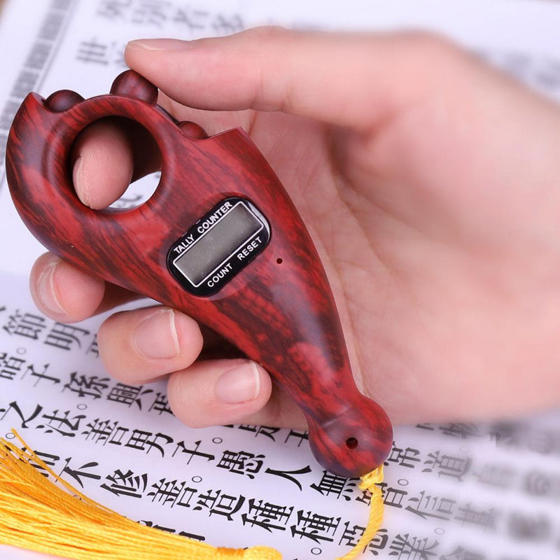 Hand oil digit tasbih CRONY 31# Quran Buddha Tasbeh Rosary chanting mechatronic counter - Edragonmall.com