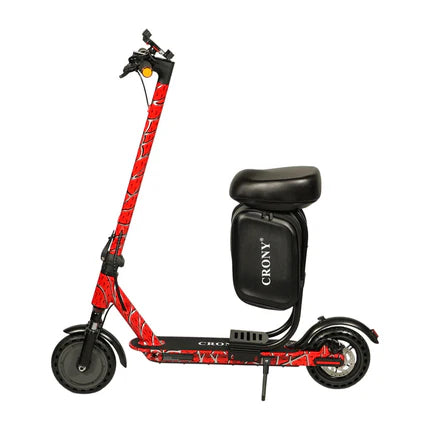 XM M365 APP+SEAT with Suspension is a foldable electric scooter designed for adult urban commuting. Powered by a 350W motor, it delivers speeds between 25–45 km/h with a range of 15–20 km per charge