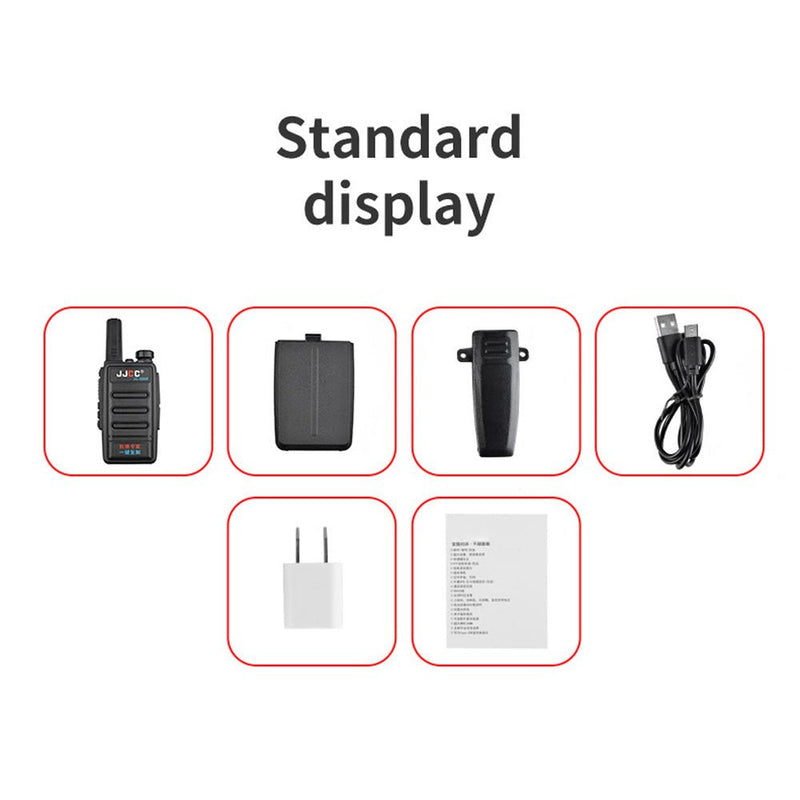 JJCC 3W JC-599P UHF A key to copy walkie-talkie 136 174MHz 400 480 MHz 5km wireless Walkie talkie two ways radio 2pcs/boxes - Edragonmall.com