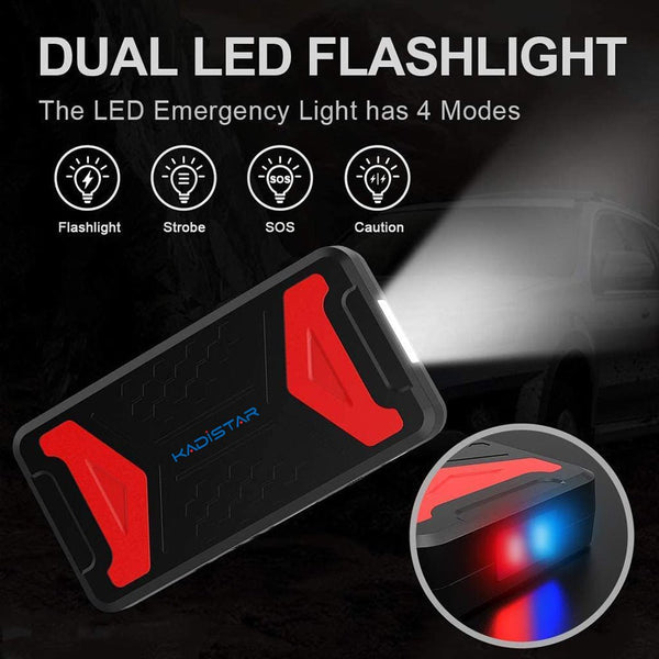 KADISTAR BP-101+Air Jumper Starter Car Charger power bank - Edragonmall.com