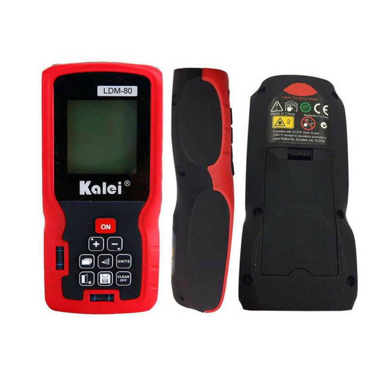 KALEI LDM-80 80M Digital Laser Distance Rangefinder Meter Measuring Tool - Edragonmall.com