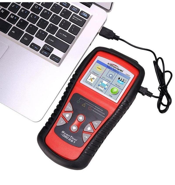 Konnwei KW830 EOBD OBD OBDII Scanner Reader Car Vehicles Diagnostic Tool Detector - Edragonmall.com