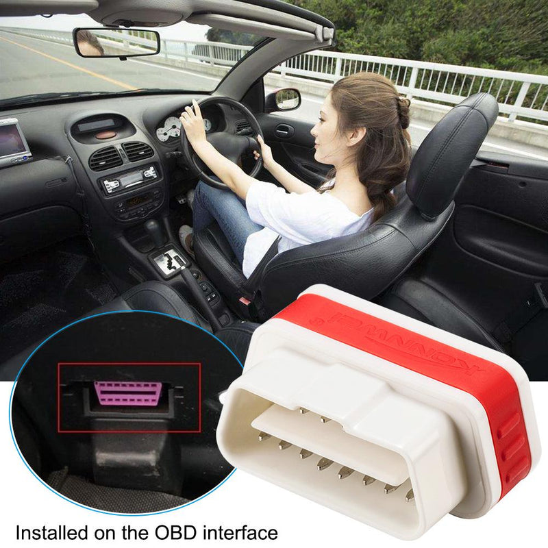 Konnwei KW901 OBD2 Car Bluetooth 3.0 Scanner ELM327 Car Diagnostic Tool - RED-2 - Edragonmall.com