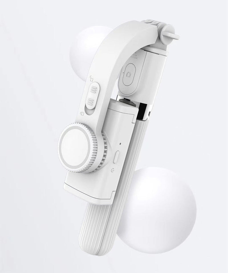 L08 Cradle head selfie stand Anti-Shake for iOS and Android | Black - Edragonmall.com