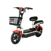 CRONY NEW T6 Electric Scooter 350W Motor 48V/12AH Battery 25-30KM Range Dual Seater Drum Brakes Front/Rear Suspension Electric Motorcycle