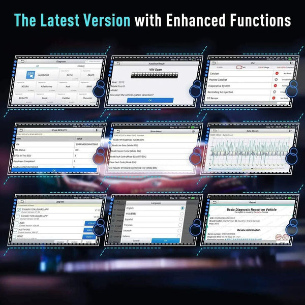 Launch 233 advanced OBD car scan tool Creader Professional CRP233 OBD2 Car Diagnostic scan Tool - Edragonmall.com