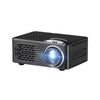 Mini Battery Projector, LCD Display LED Portable Projector, Home Theater Cinema USB Children Video Media Player -RD-814 -Black - Edragonmall.com