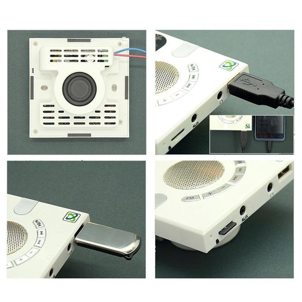 Muslim for wall quran speaker bluetooth FM Aux USB "SQ201P 8 GB Quran Speaker"-JX021 - Edragonmall.com