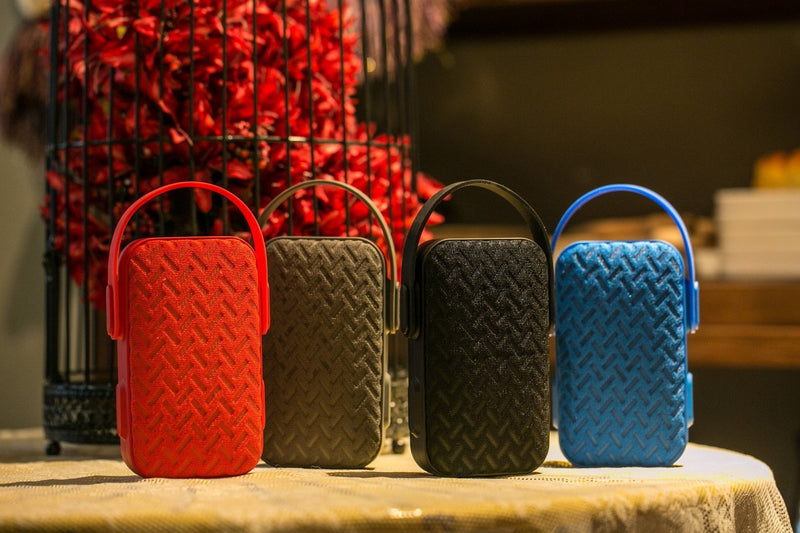 MY220BT Handheld Bluetooth Speaker Wireless Portable Subwoofers 3D Surround With Mini KTV Singing Bar-Gray - Edragonmall.com