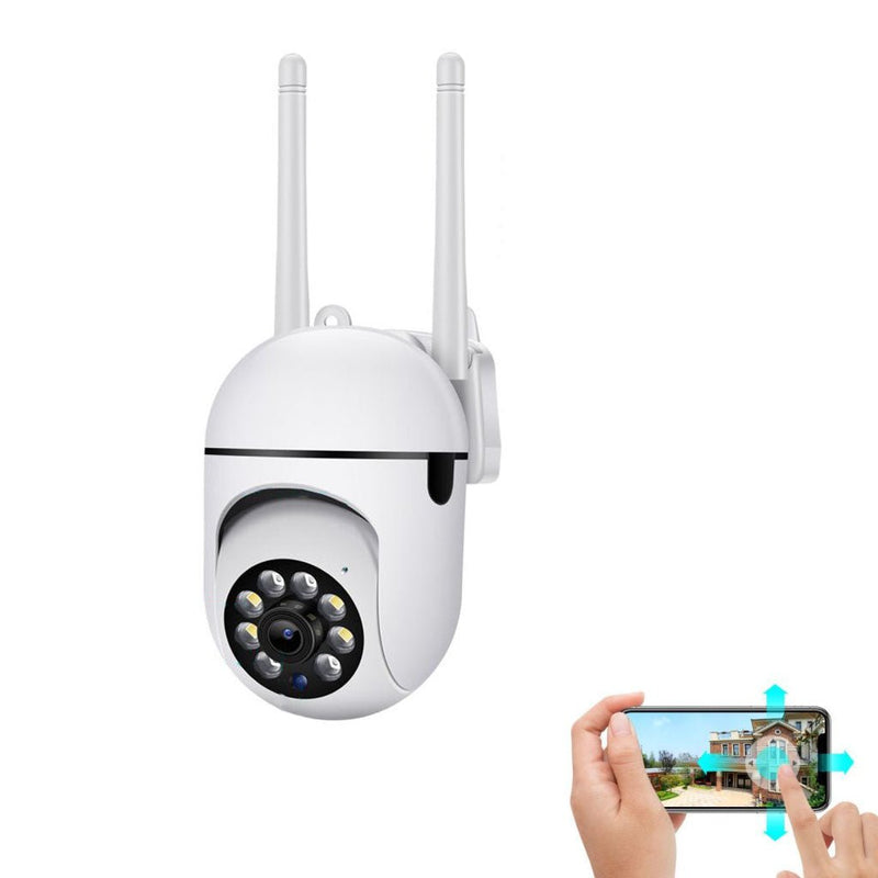 NIP-27 V380 APP 1080P Full color Wireless Camera HD IP Wireless CCTV Camera Waterproof Outdoor WiFi CCTV Security Cameras - Edragonmall.com