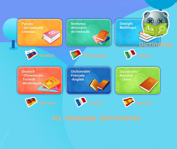 P06 7inch kids tablet with sim, Karoke Video Learning, Android - Blue - Edragonmall.com