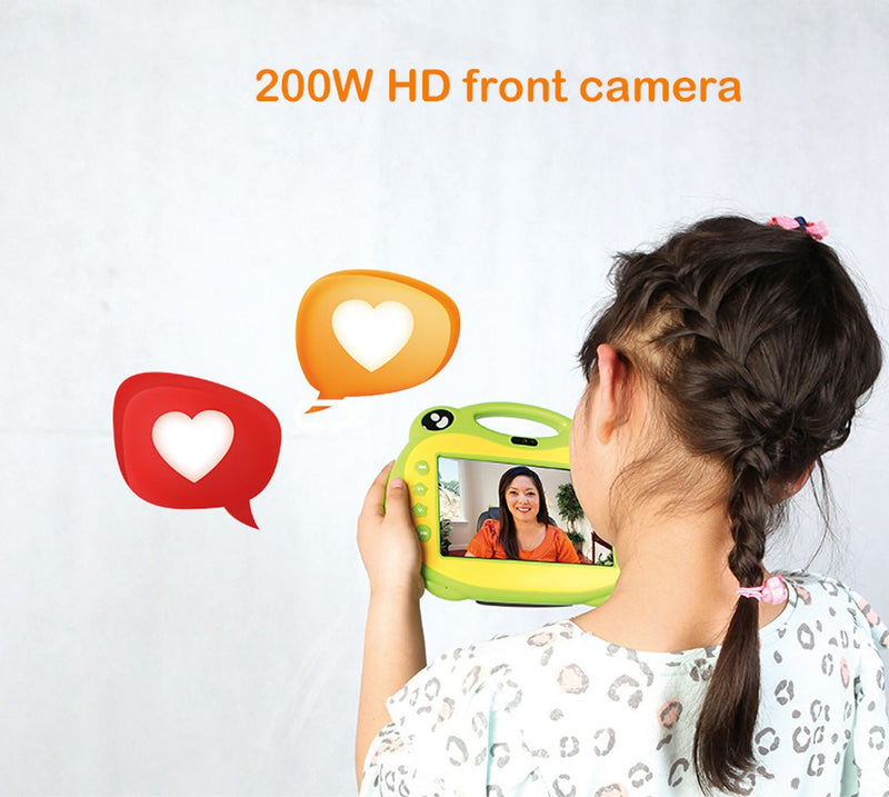 P06 7inch kids tablet with sim, Karoke Video Learning, Android - Blue - Edragonmall.com