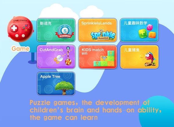 P06 7inch kids tablet with sim, Karoke Video Learning, Android - Red - Edragonmall.com