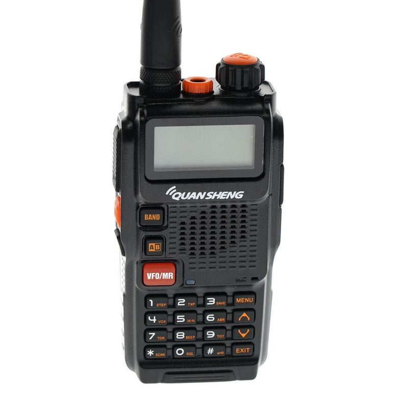 Quansheng 5W TG-K4AT(UV) walkie-talkie Handheld Two Way Radio, Long Distance Noise Cancelling Walkie Talkies - Edragonmall.com