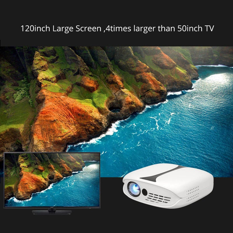 RD-606 Projector Rigal Mini LED DLP Projector - Edragonmall.com