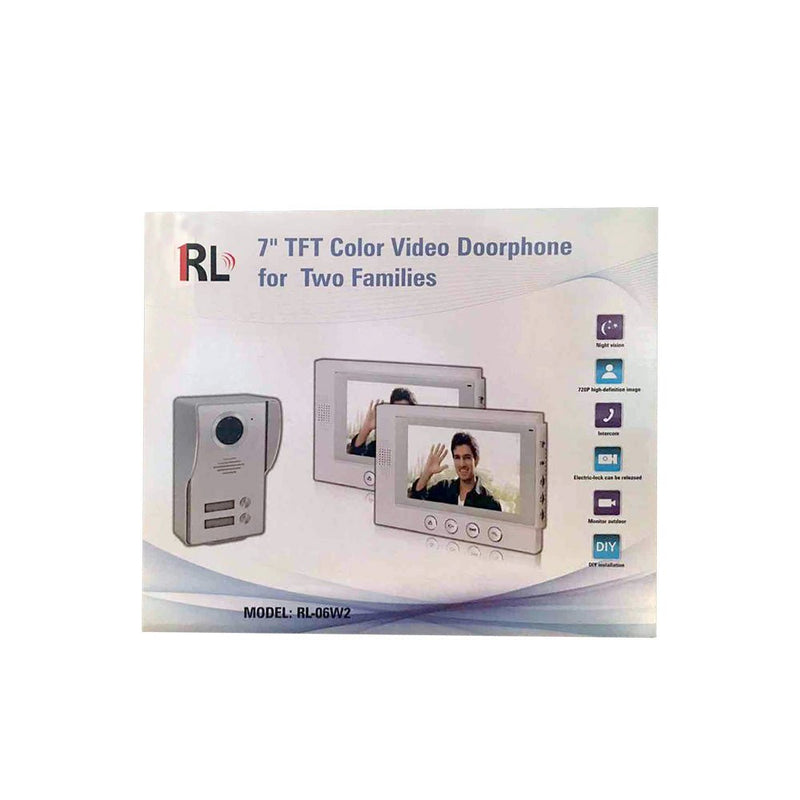RL-03W2/06W2 Doorphone Video Door Phone 2 monitors by RL Security & Surveillance Systems - Edragonmall.com