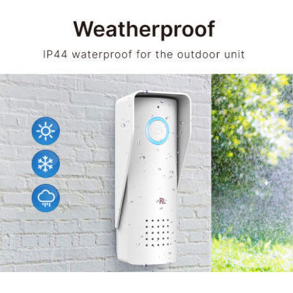 RL-0518 doorbell 433Mhz Wireless Audio Intercom System upto 500m working distance, battery operated Audio doorphone - Edragonmall.com