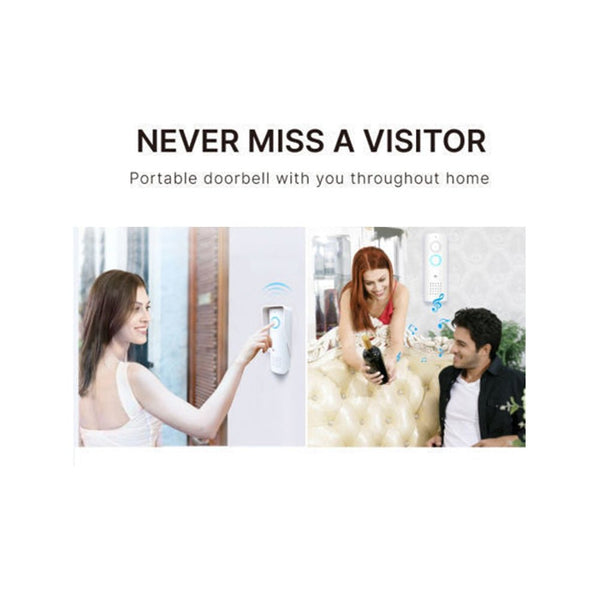 RL-0518 doorbell 433Mhz Wireless Audio Intercom System upto 500m working distance, battery operated Audio doorphone - Edragonmall.com