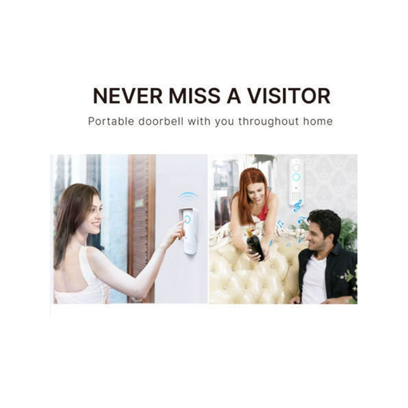 RL-0518 doorbell 433Mhz Wireless Audio Intercom System upto 500m working distance, battery operated Audio doorphone - Edragonmall.com