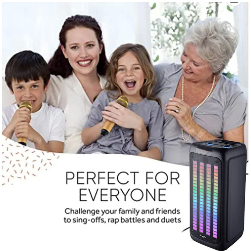 RX-8287 Speaker Powered Portable PA Speaker with Bluetooth connectivity - Edragonmall.com