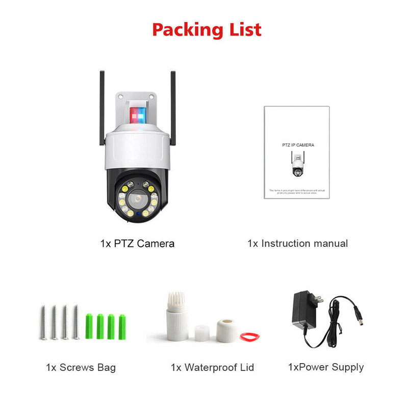 CRONY 4G ball machines 5X Camera WIFI ball machines Camera  Optical Zoom HD 1080P 5MP CCTV PTZ IP Camera