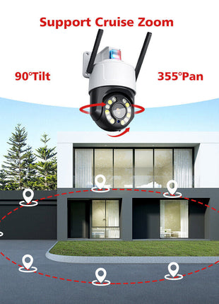 4G Ball Camera 20X Optical Zoom HD 1080P 5MP CCTV PTZ IP Camera