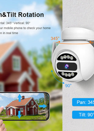 SH047 Srihome APP 4MP Full-color night vision WiFi Camera Wireless WIFI Security Camera Two-way Audio 4MP Motion Detection