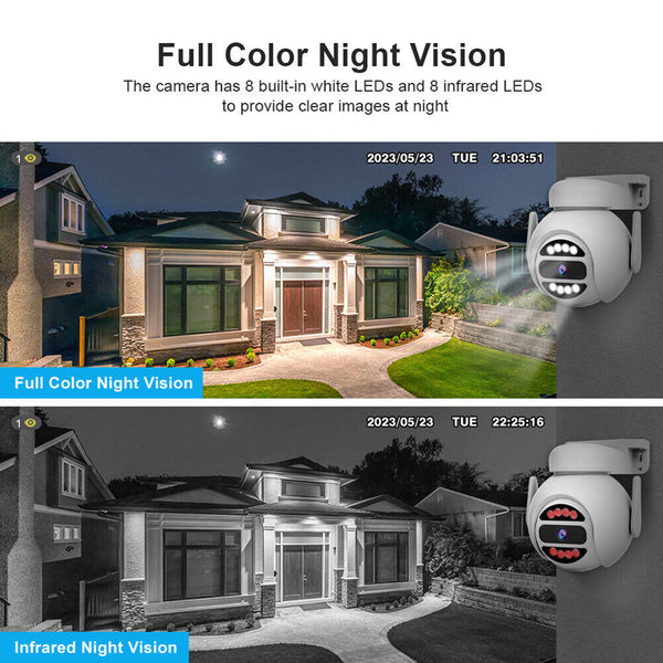 SH047 Srihome APP 4MP Full-color night vision WiFi Camera Wireless WIFI Security Camera Two-way Audio 4MP Motion Detection