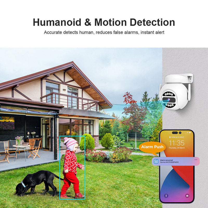 SH047 Srihome APP 4MP Full-color night vision WiFi Camera Wireless WIFI Security Camera Two-way Audio 4MP Motion Detection