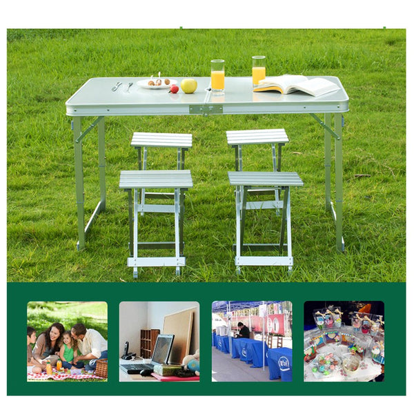 Split table Dinning Escrivaninha Set Outdoor Furniture Folding Desk Plegable Mesa De Jantar Dining Table - Edragonmall.com