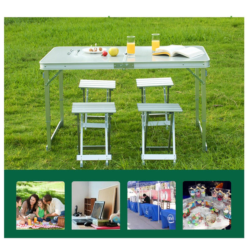 Split table Dinning Escrivaninha Set Outdoor Furniture Folding Desk Plegable Mesa De Jantar Dining Table - Edragonmall.com