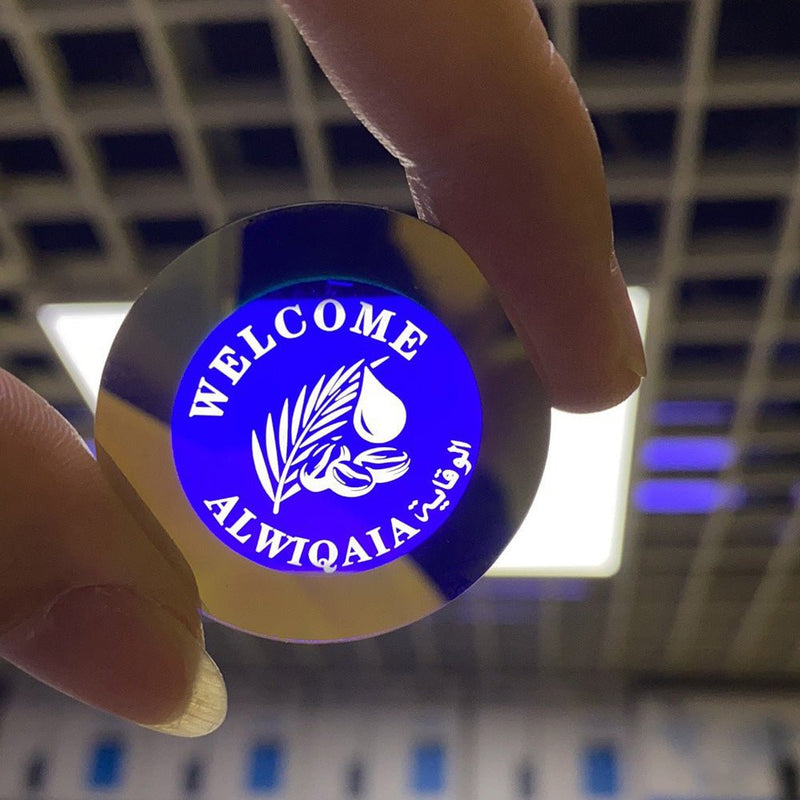 The Desigh glass lens for 20w,80w,150w LED Advertising Light motor logo lamp LED HD Projection Advertising LED display - Edragonmall.com