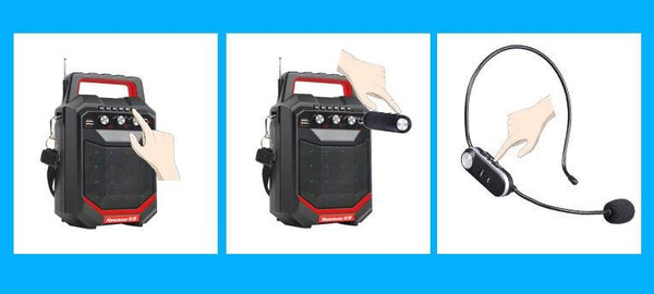 U99 Mini wireless microphone Wireless headset microphone - Edragonmall.com