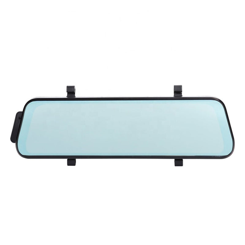 V10 Dual-Camera pushbutton dashcam Car Video Recorder 1080P Dual Lens Dvr Dash Cam 10 Inch Touch Car Camera - Edragonmall.com