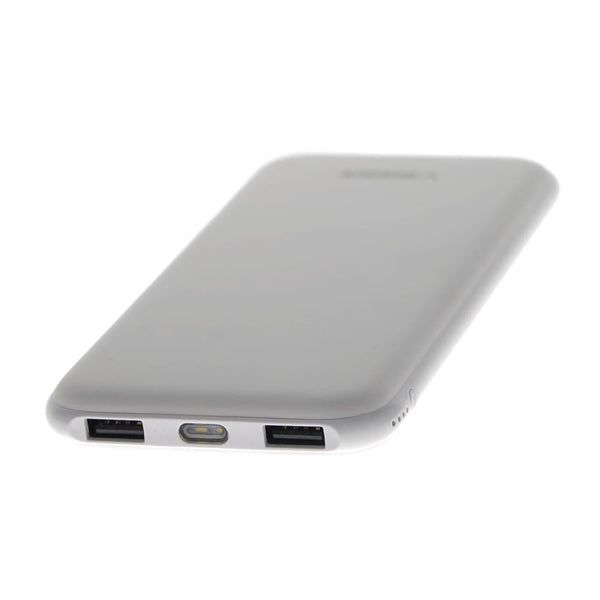 Veger V11 25000mAh 2 USB OUTPUT Power Bank for Smart Phones - white - Edragonmall.com