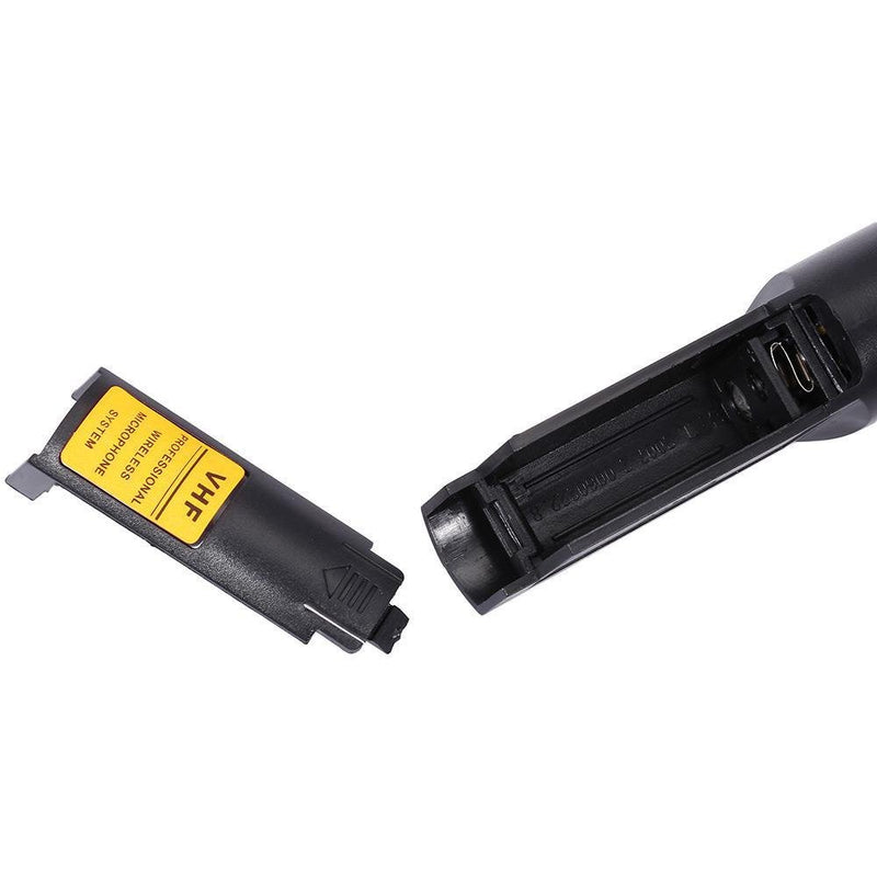 WEISRE WM-03V Dual wireless microphone Professional 210 - 280MHz VHF Wireless Handheld Dual Channel Transmitter Mic Set - Edragonmall.com