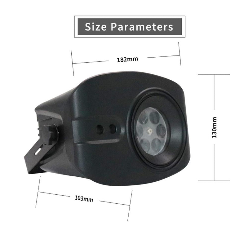 WL-901 Big Pattern Laser light RGB 13W Led Laser Projector Light Club Dj Disco Stage Light - Edragonmall.com