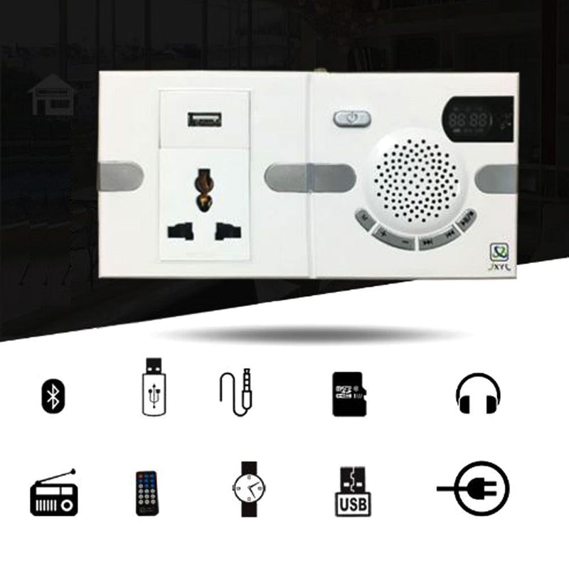 Y-202 Speaker Wall Bluetooth Quran Speaker Wireless Stereo Sound MP3 Player Support - Edragonmall.com