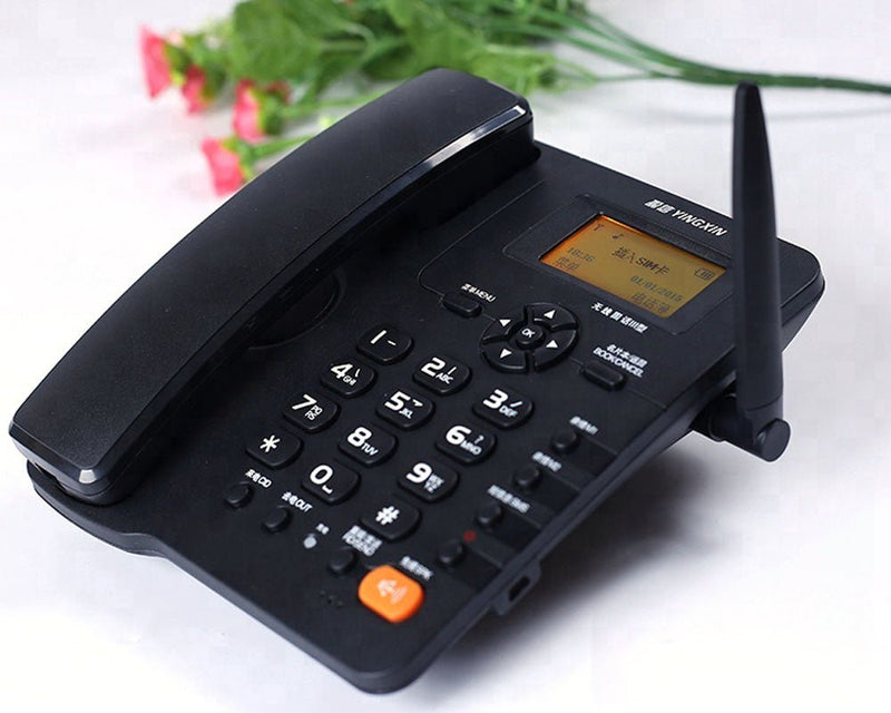 YINGXIN AH0008-Wireless Landline landline wireless phone GSM Recording phone with external antenna - Edragonmall.com