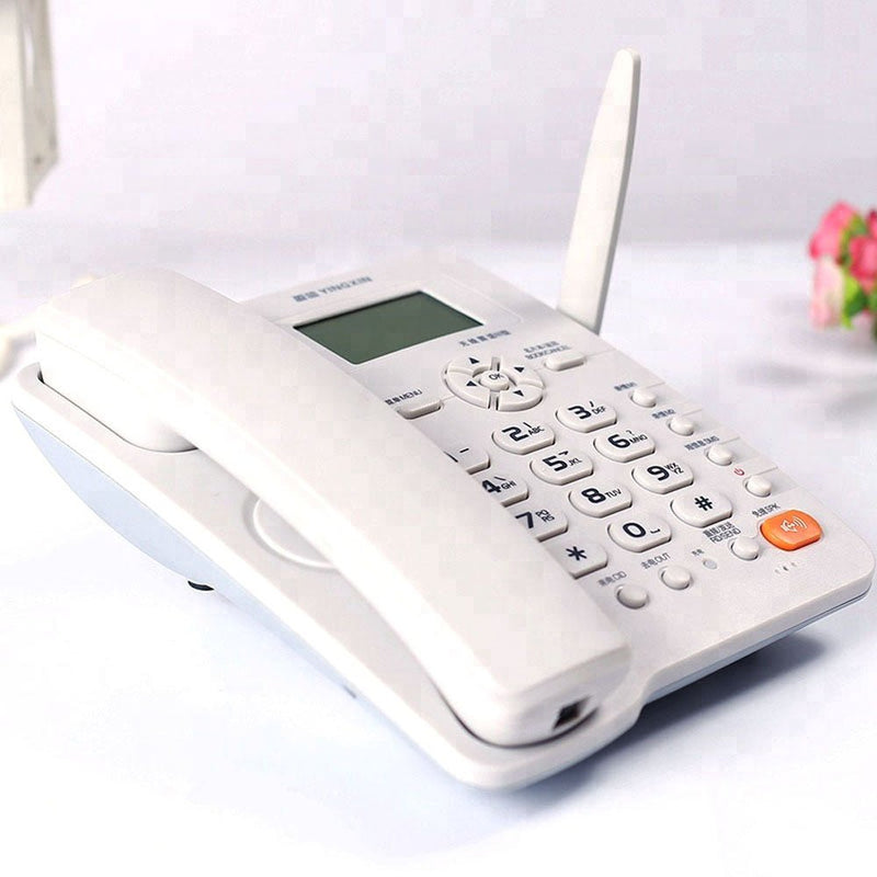 YINGXIN AH0008-Wireless Landline landline wireless phone GSM Recording phone with external antenna - Edragonmall.com