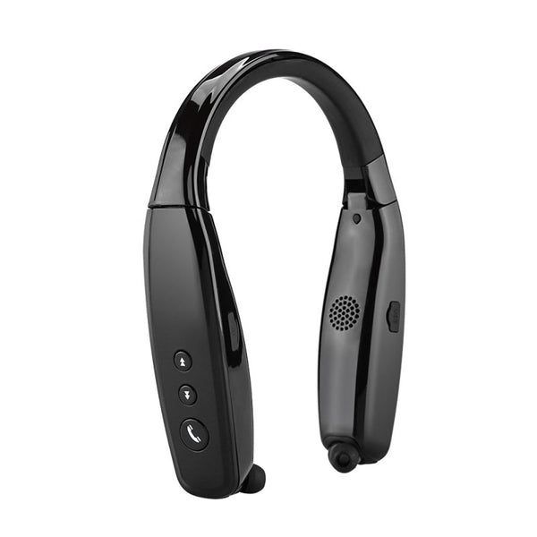 YIYAN 3W YI-669 Earphone walki-talk UHF Earphone Hanging Neck Walkie Talkie Foldable Bluetooth Headset - Edragonmall.com