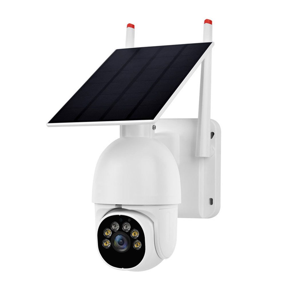 YN99T Low Power WIFI Solar Camera 1080P HD Solar Panel Outdoor Surveillance Waterproof CCTV Camera Smart Home Two-way Voice Intrusion Alarm - Edragonmall.com