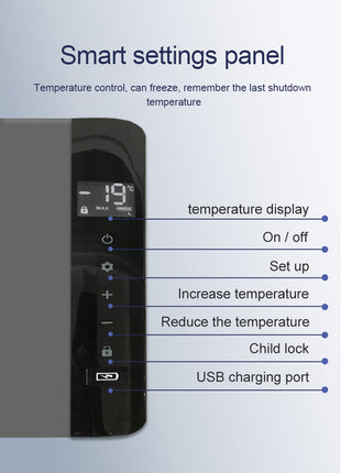 CRONY Car Refrigerator 22L/C22 Custom fridge small car fridge freezers refrigerator outdoor  12v compressor fridge