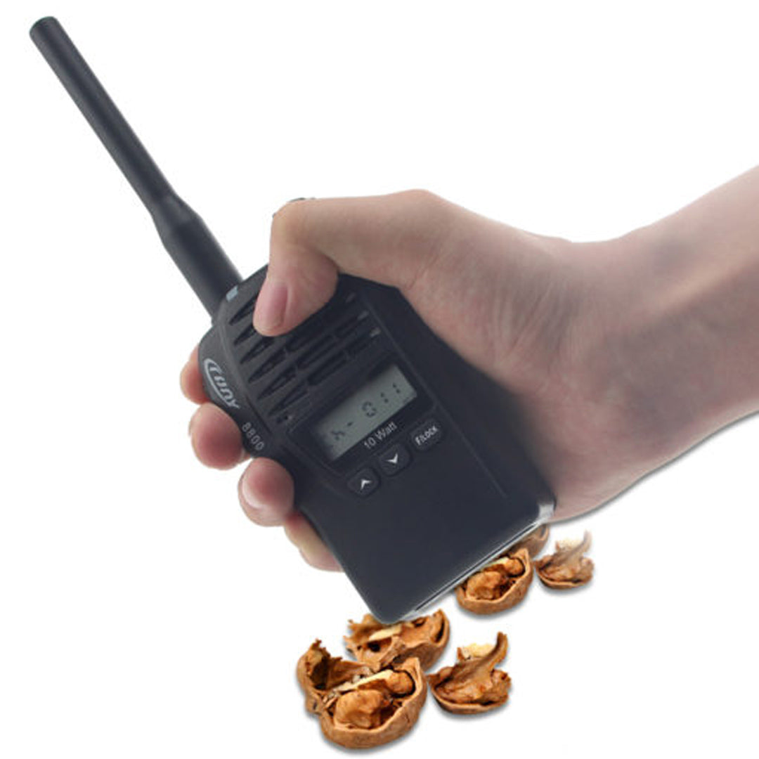 Crony 10W CY-8800 UHF Long Range Walkie Talkies 8-20km Two Way Radio Warterproof with headsets