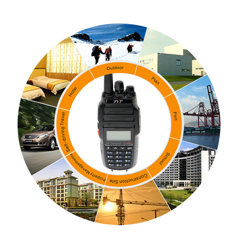 Crony TYT 10W Th-UV8000D Walkie Talkie Handheld Transceiver Two Way Radio long distance Walkie Talkie 8-20km